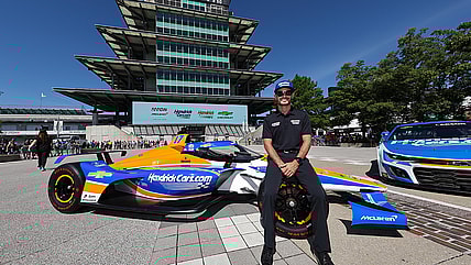 Kyle Larson at Indianapolis Motor Speedway in 2023.