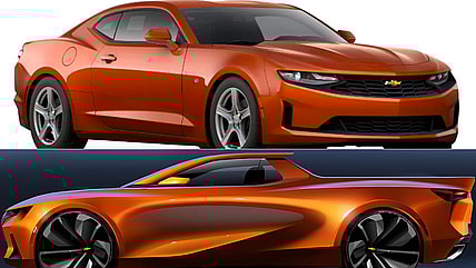 Chevrolet Camaro Pickup Sketch