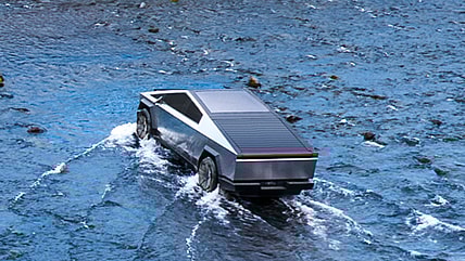 cybertruck water