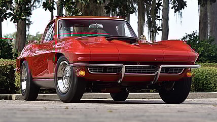 red corvette hero