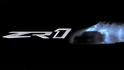 Chevrolet Corvette ZR1 teaser