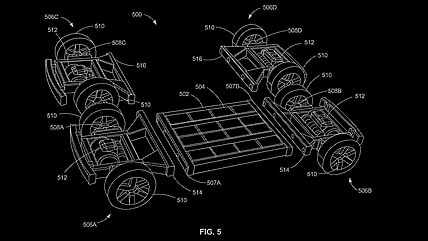 Ford EV frame patent