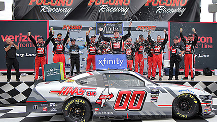 Cole Custer at Pocono Raceway