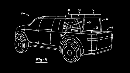 Ford truck patent