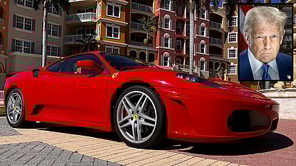 Donald Trump's Ferrari F430