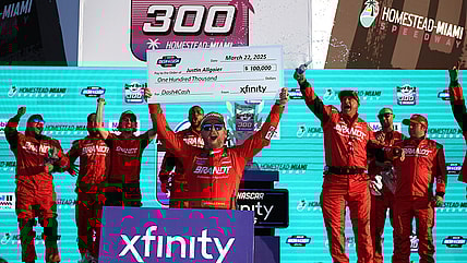 Justin Allgaier at Homestead-Miami