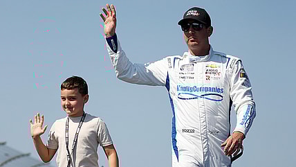Brexton and Kyle Bush