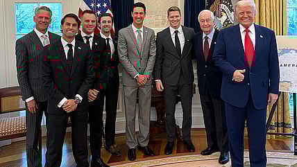 Team Penske at The White House