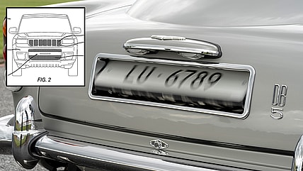 James Bond's Aston Martin DB5 With License Plate Flipper