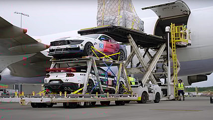 Mustang Challenge Cars