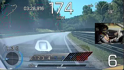 Chevrolet Corvette ZR1X at the Nürburgring