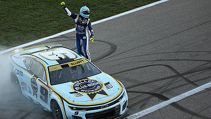 Chase Elliott at Kansas