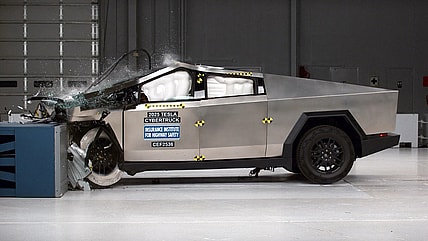 Tesla Cybertruck IIHS Crash Test