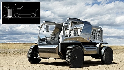Lunar Outpost's Lunar Terrain Vehicle