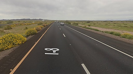 Interstate 8 Between Casa Grande and Yuma