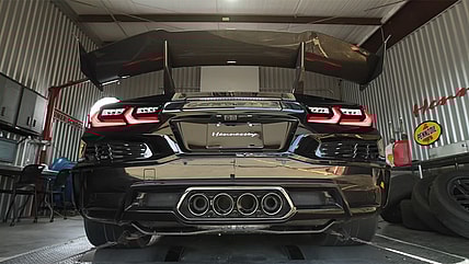 Corvette ZR1 on the Dynamometer