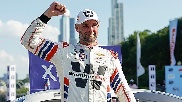 Shane van Gisbergen in Chicago