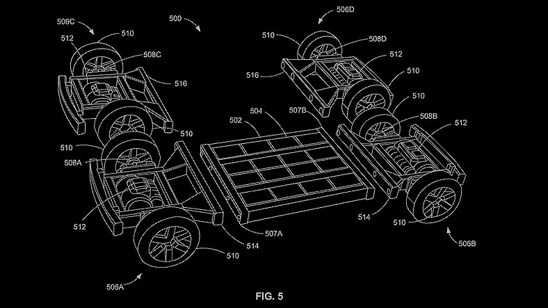 Ford EV frame patent