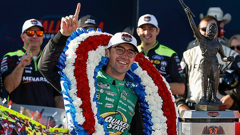 Austin Cindric at Talladega