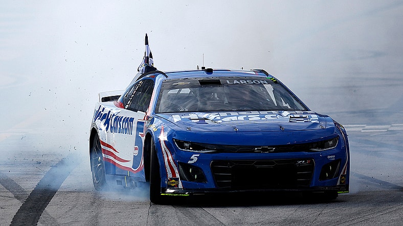 Kyle Larson at Bristol