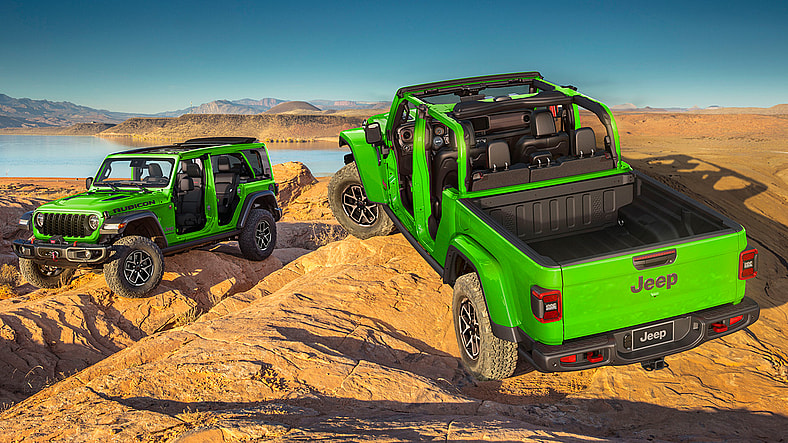 2025 Jeep Wrangler and Gladiator