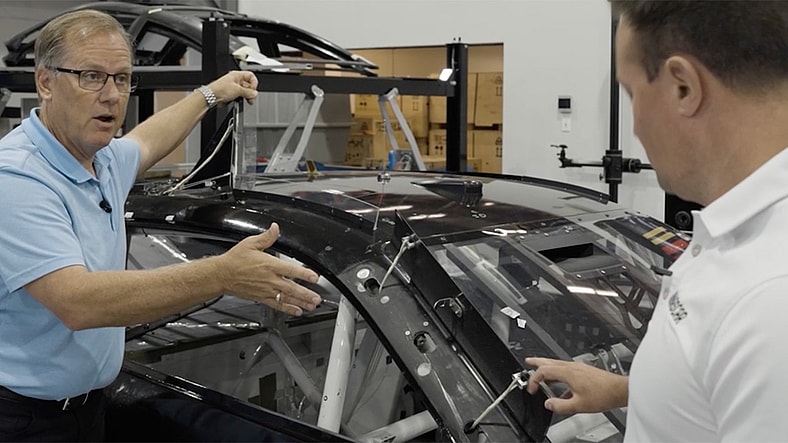 NASCAR A-Post Flap and Roof Flap