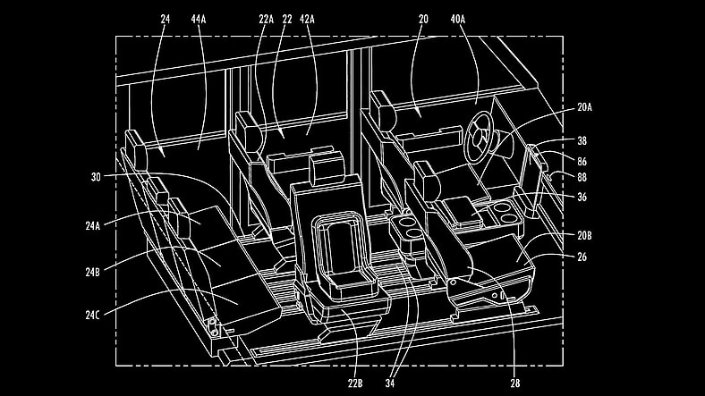 Ford 3-Row Pickup Patent