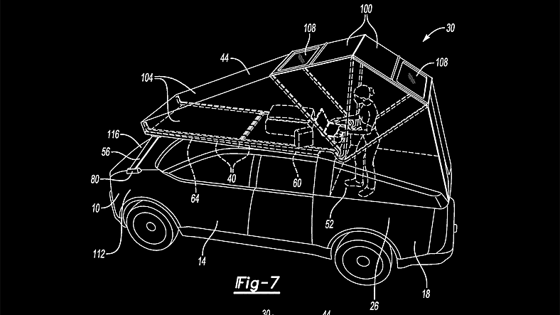 Ford Truck Tent Patent