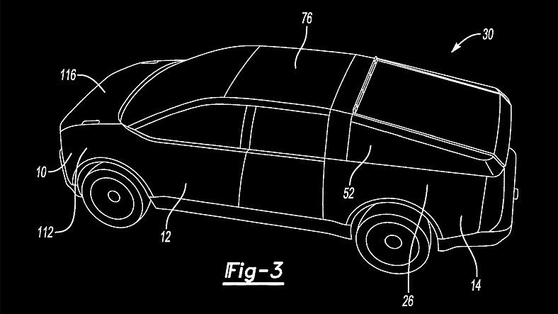Ford Truck Tent Patent