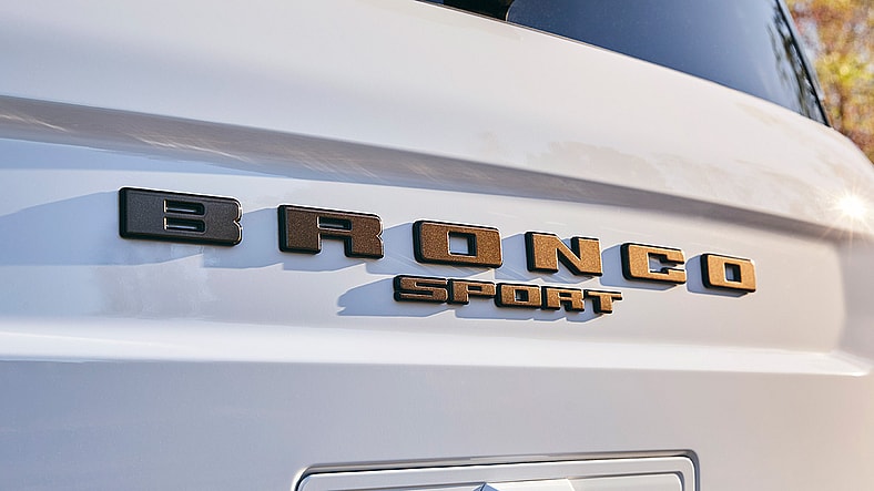 Bronco Sport with Bronze Package