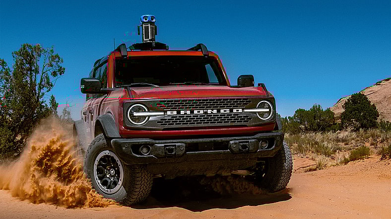 Google Street View Ford Bronco