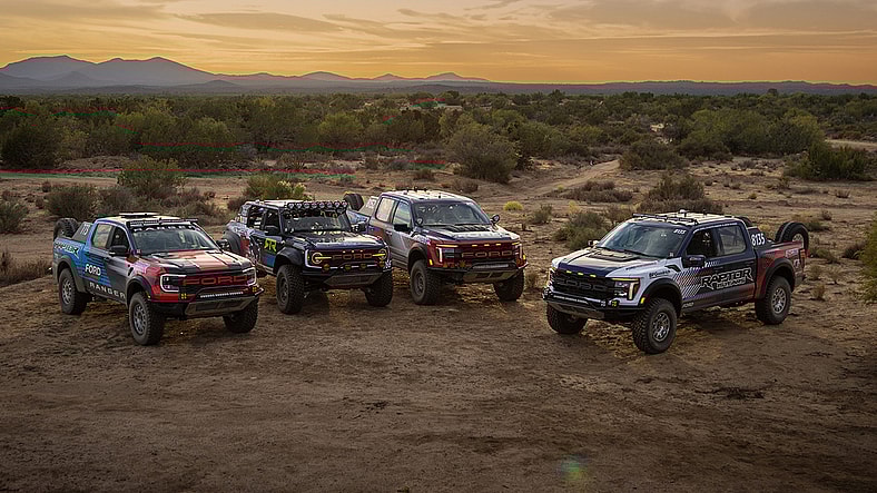 Ford's Baja 1000 Trucks