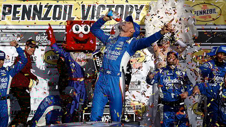 Kyle Larson at Las Vegas