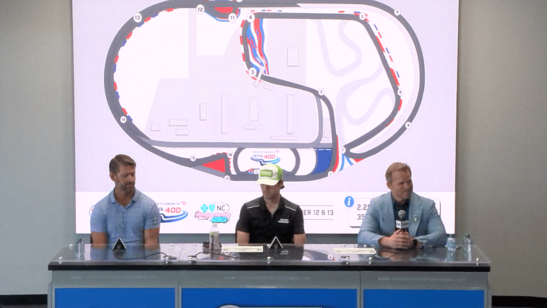 Charlotte Roval redesign press conference