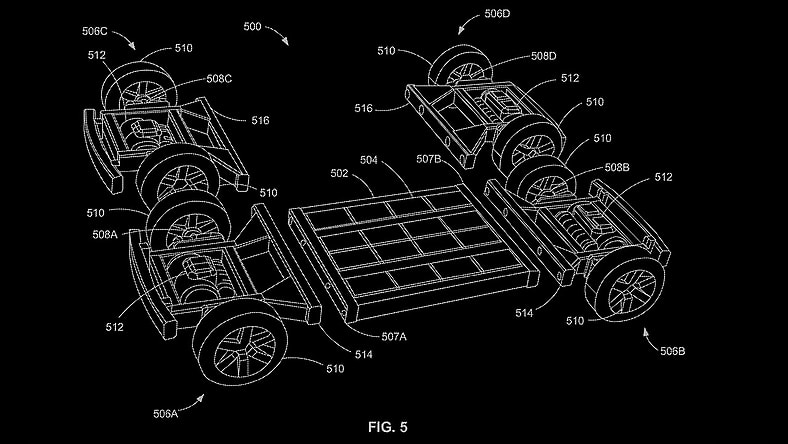 Ford EV frame patent