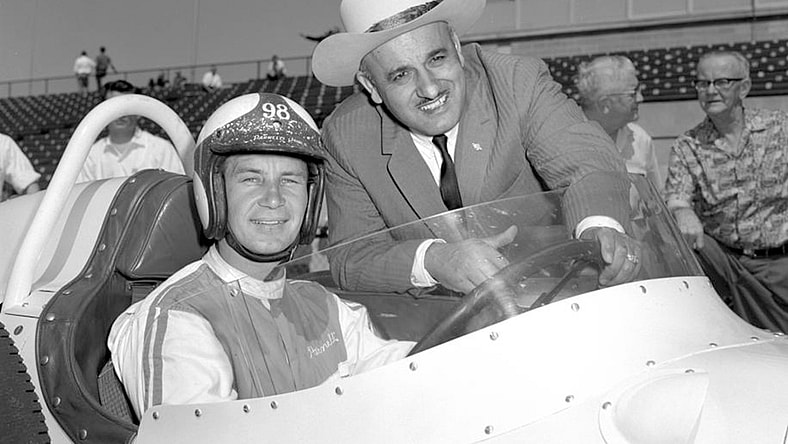 Parnelli Jones and J. C. Agajanian