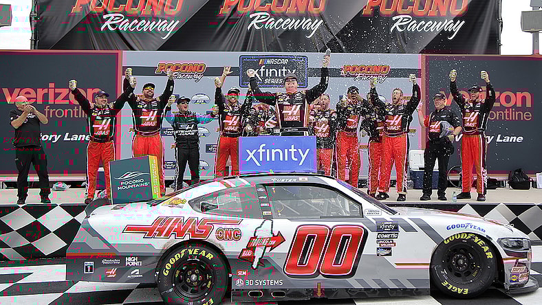 Cole Custer at Pocono Raceway