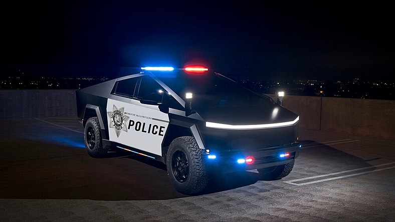 Las Vegas Police Cybertruck