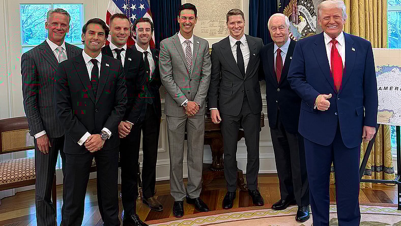 Team Penske at The White House