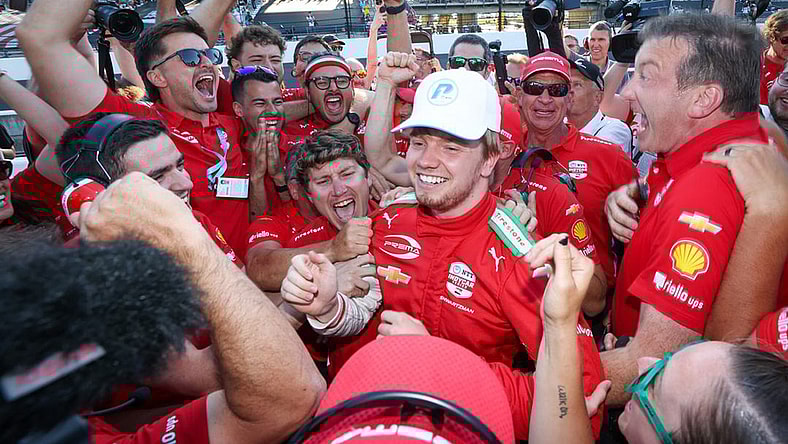 Robert Shwartzman at Indianapolis