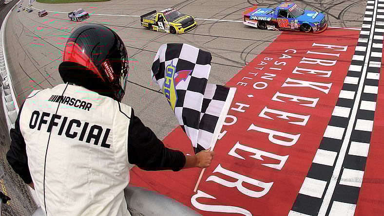 Stewart Friesen Wins at Michigan