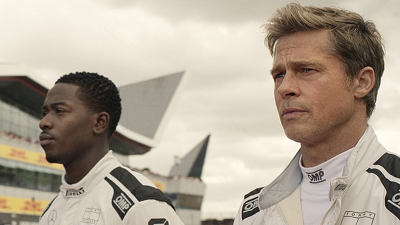 Brad Pitt in "F1 The Movie"