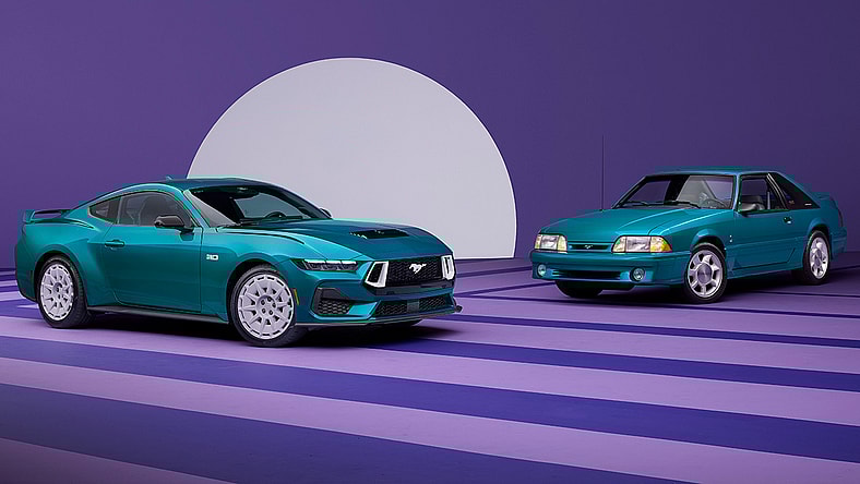 2026 Ford Mustang FX and Fox Body Mustang