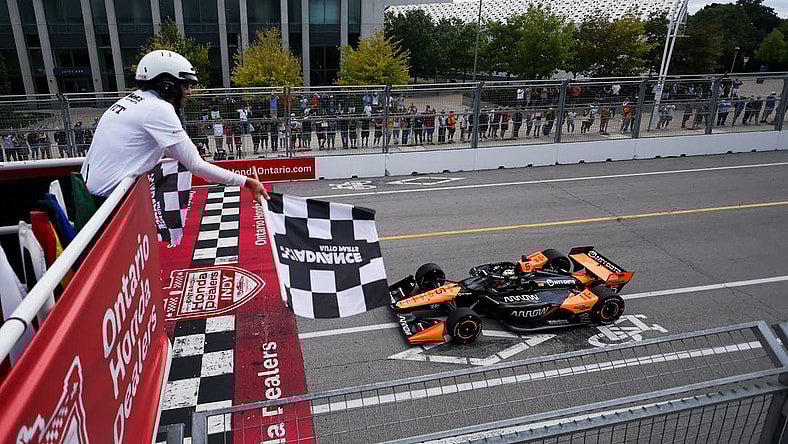 Pato O'Ward at Toronto