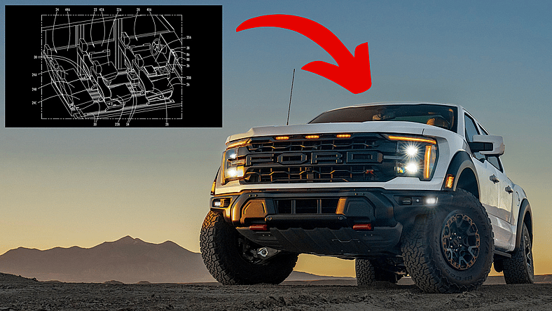 Ford 3-Row Pickup Patent