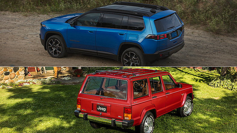 The 2026 Jeep Cherokee and 1984 Jeep Cherokee