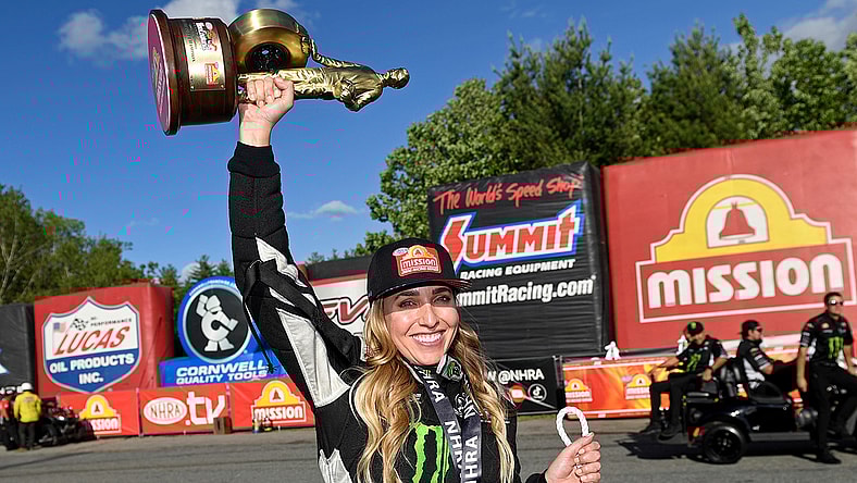 Brittany Force at New Hampshire
