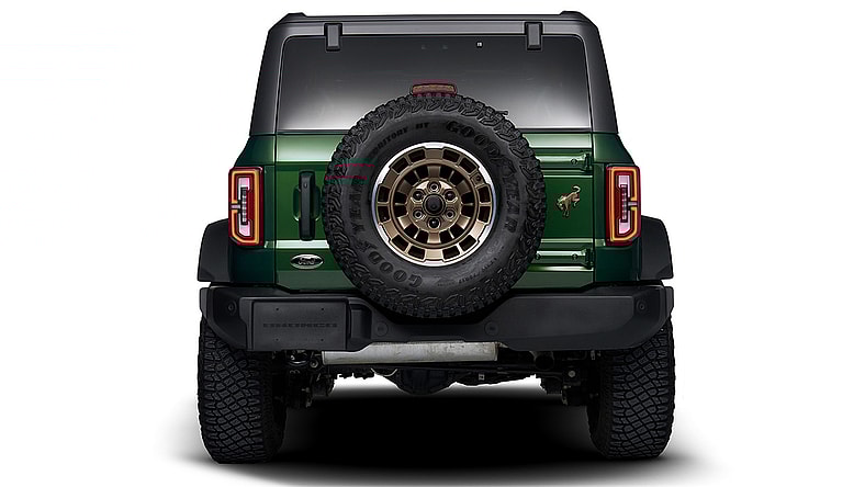 Ford Bronco With Sinister Bronze Package