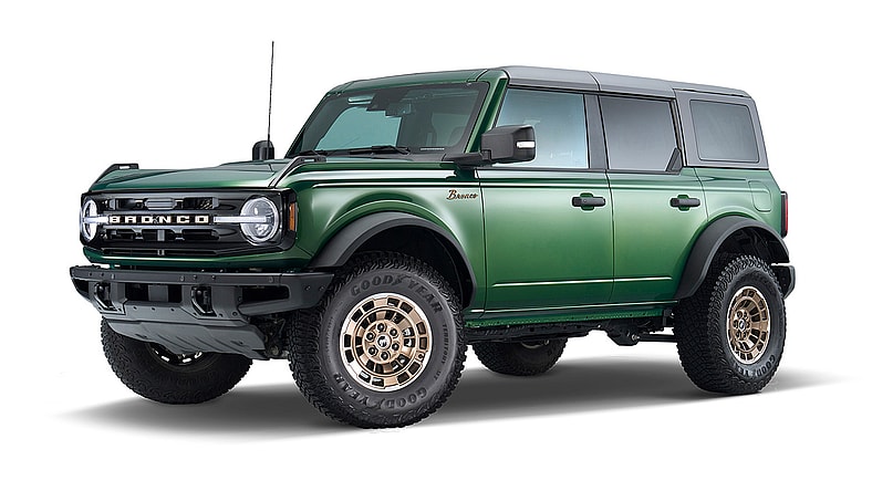 Ford Bronco With Sinister Bronze Package