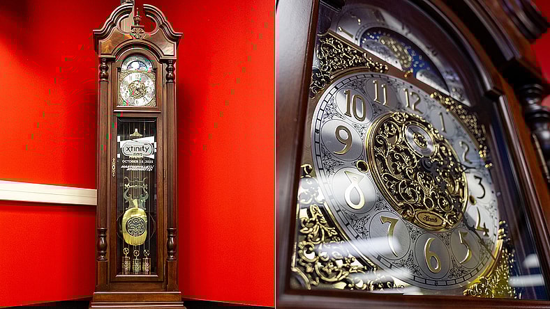 The New Martinsville Speedway Clock